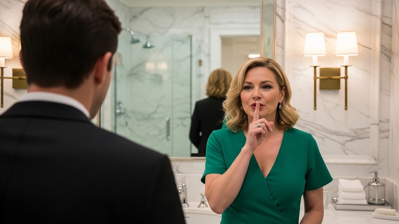 My CEO Pulled Me Into the Bathroom at the Office Party… What She Whispered Changed My Life Forever