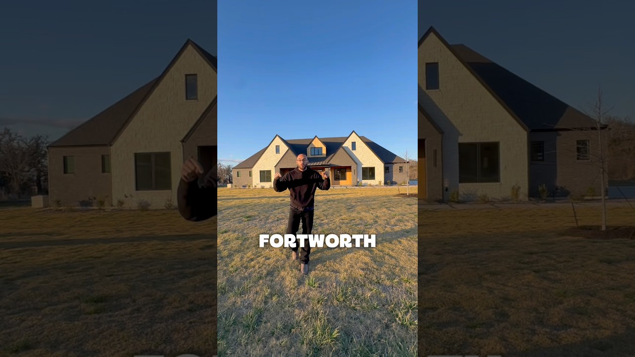 Новые дома, построенные по индивидуальным проектам, на участках площадью более 2 акров в Форт-Уор...