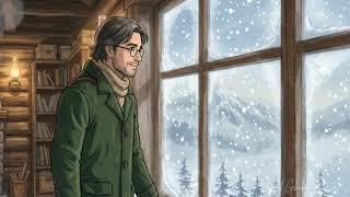 Surviving a Week Long Blizzard at a Remote Mountain Post Office | Cozy Winter Story | Ghibli ASMR