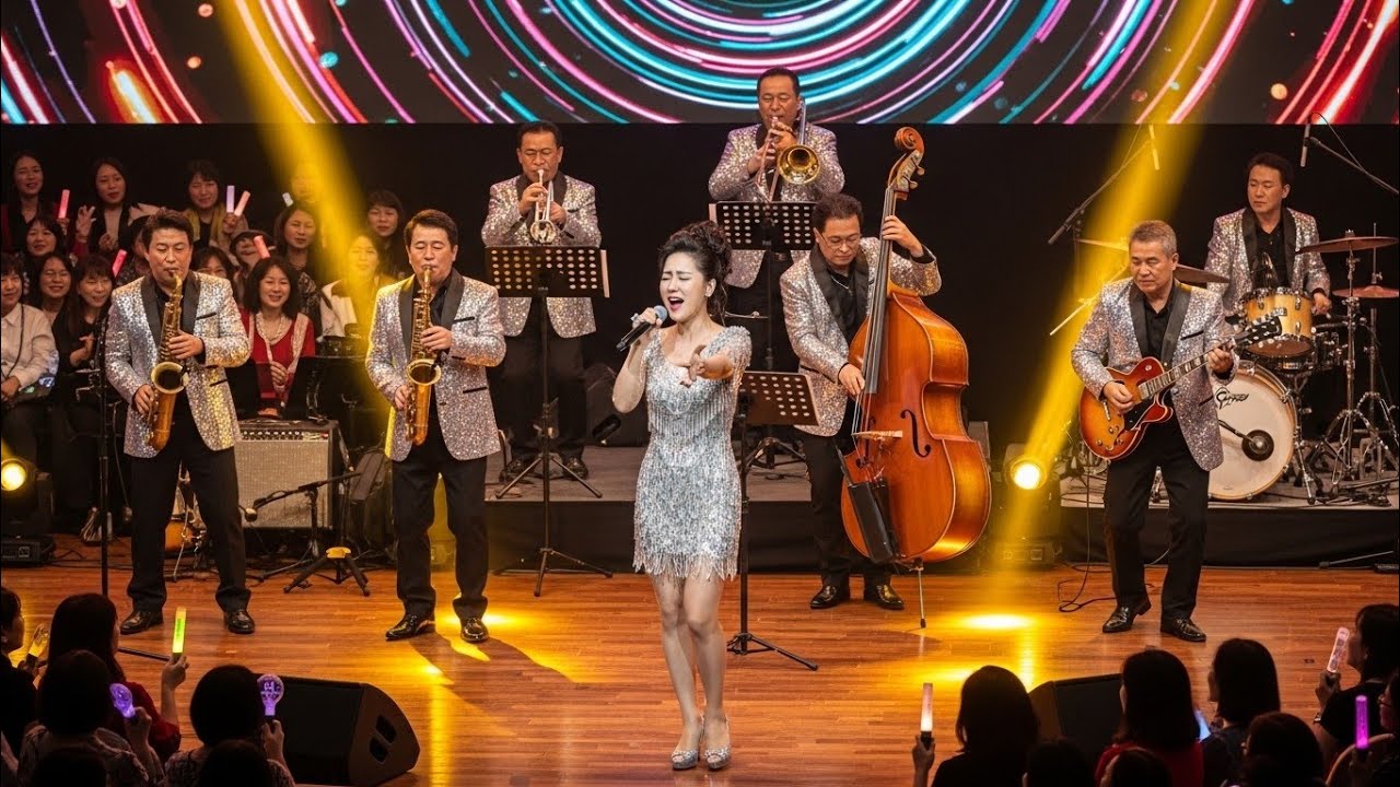 🎤🎵혼자서 완성한 트로트감성 메들리 무대