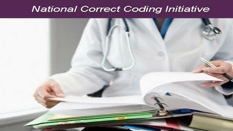 NCCI or National Correct Coding Initiative Bundling Issue