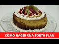 RECETA DE TORTA FLAN CON MANZANAS/ RIQUISIMA Y FACIL!!!!!