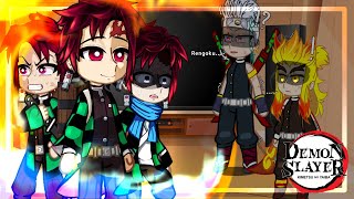 : {/}| Past Hashiras react to TANJIRO KAMADO | Part 1 | {KNY-Demon Slayer}