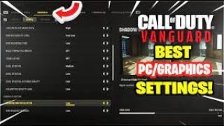 The Best Vanguard Settings graphics  Controller vanguard Shorts