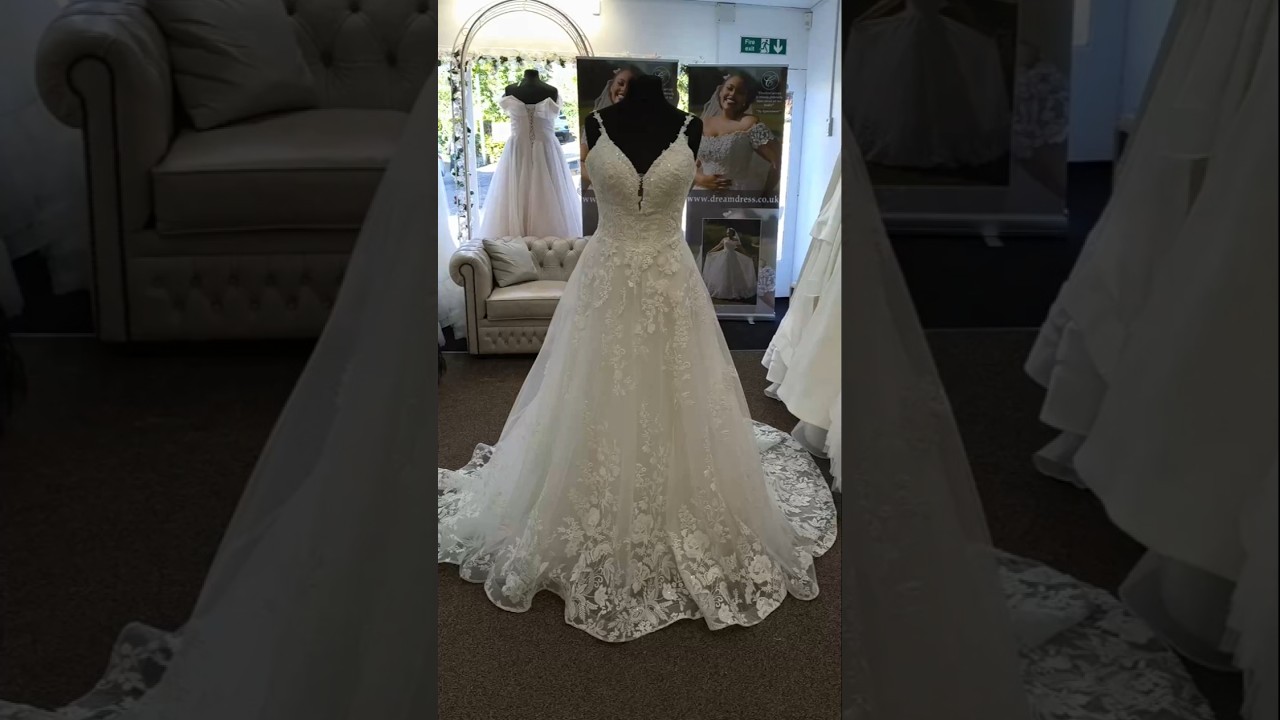 KEELEY LIGHT WEIGHT A-LINE WEDDING DRESS
