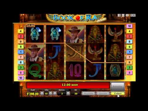 Book Of Ra: Partita Bonus da 110 giri gratis STUPENDA!!
