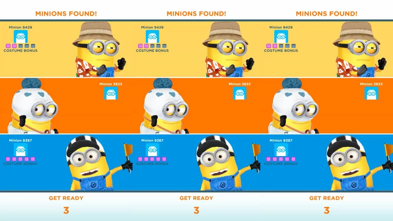 Despicable Me 3 : Minion Rush - Races & Events | Minion Races | Pyramid ...