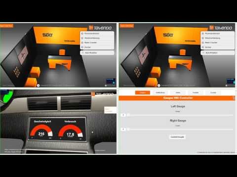WebGL/WebSocket Splitscreen Demo