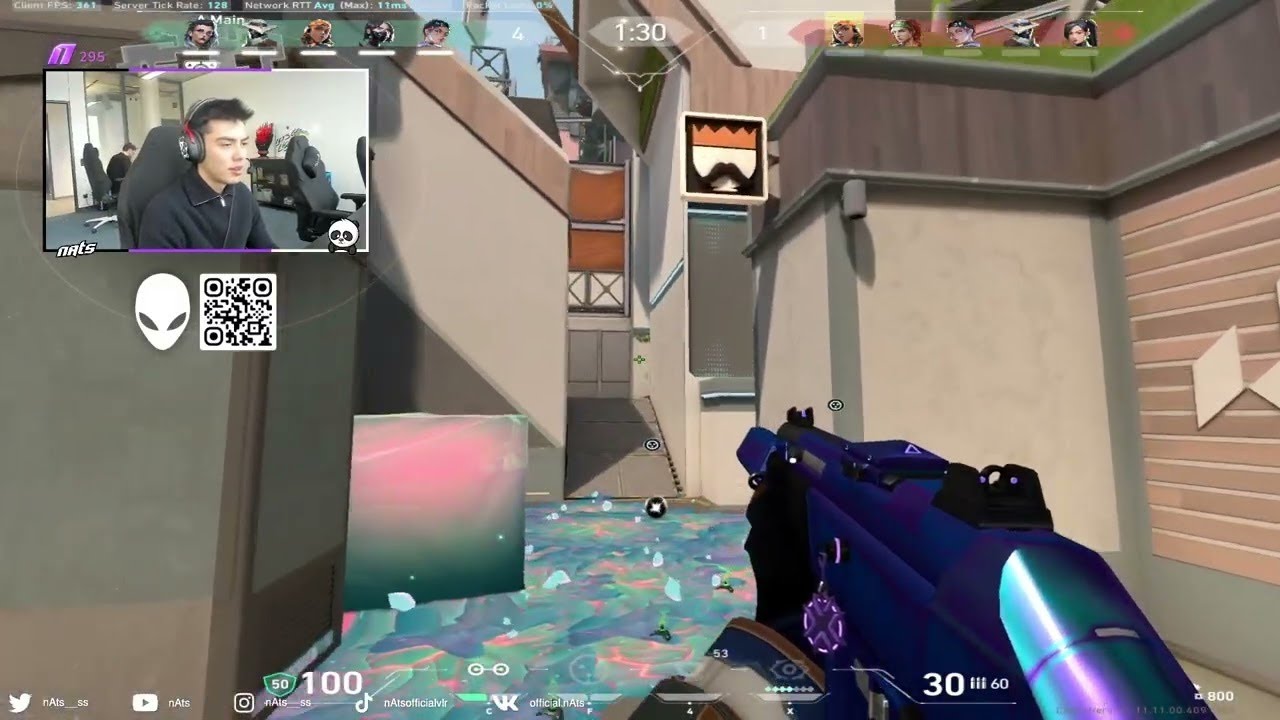 tl nAts 200 IQ! Cypher God - VALORANT RANKED GAMEPLAY