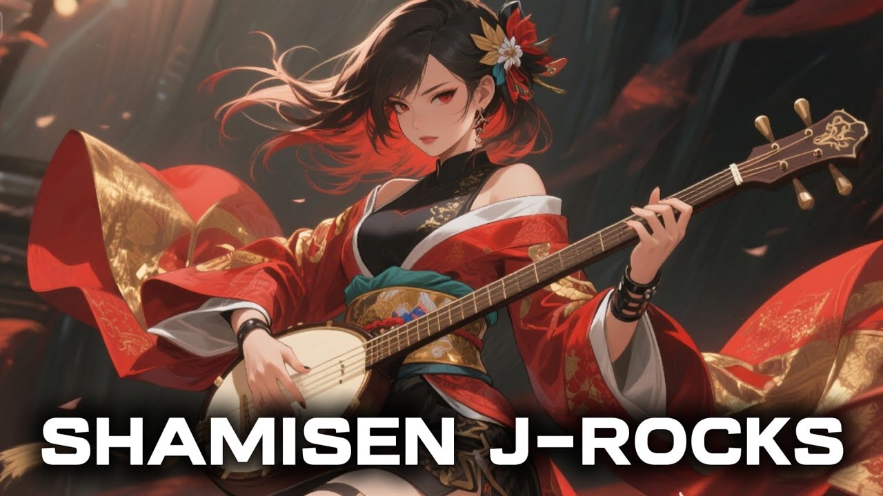 Japanese Rock Shamisen – Instrumental Fusion 🔥