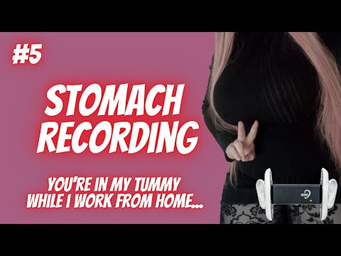You're in My Tummy While I Work On The Computer (Vore Stomach Recording) ❤️ thumbnail