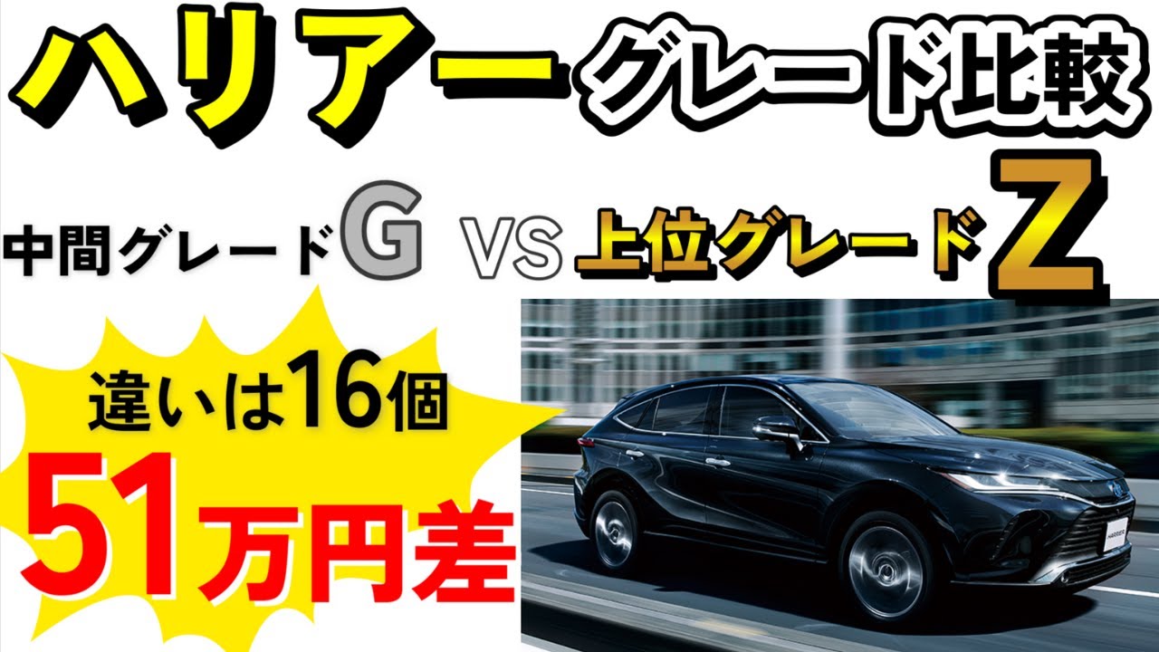 2024 Latest Edition] 16 Differences Between the Harrier and the