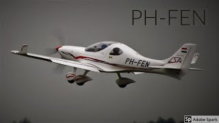 Dynamic WT9 LSA Taxi/Takeoff at Hilversum Airport HD