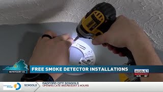 Botetourt County Fire & EMS Installs Smoke Detectors