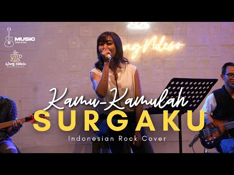 KAMU KAMULAH SURGAKU - T R I A D (PWF ENTERTAINMENT COVER LIVE at WONG NDESO CAFE) #triad #cover
