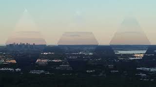 "Boston Skyline at Sunset" (7-1-2024)