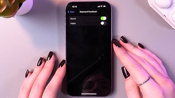 How to Turn On/Off Keyboard Sound on iPhone 16