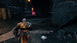 God of War Ragnarök Kratos Wants To Know If Accepting Freya Request Is Right For Him