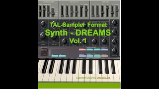 TAL SAMPLER  Synth DREAMS Vol.1