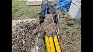 How to Build a Leach Field for Yard Drain Systems  Episode 5/5