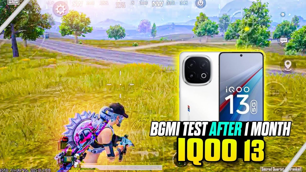 IQOO 13 BGMI TEST AFTER 1 MONTH 😱 IQOO 13 SMOOTH + 90FPS PUBG / BGMI ...