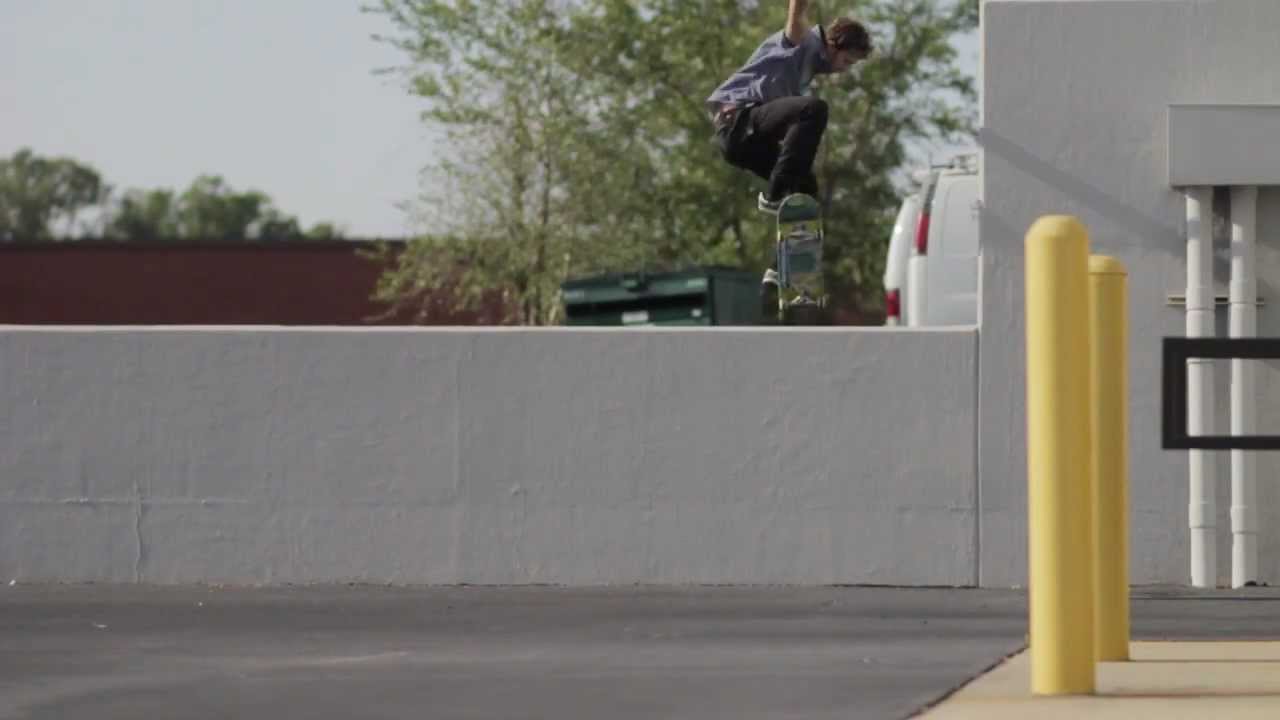 "Hey Cameron, switchflip over that wall really quick." "Ok."