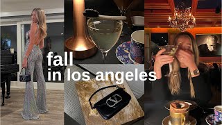 a week in my life: fall in los angeles