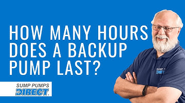 How Long Will a Backup Sump Pump Last?