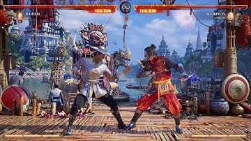 MK1 Raiden 95% combo Jax unblockable set up