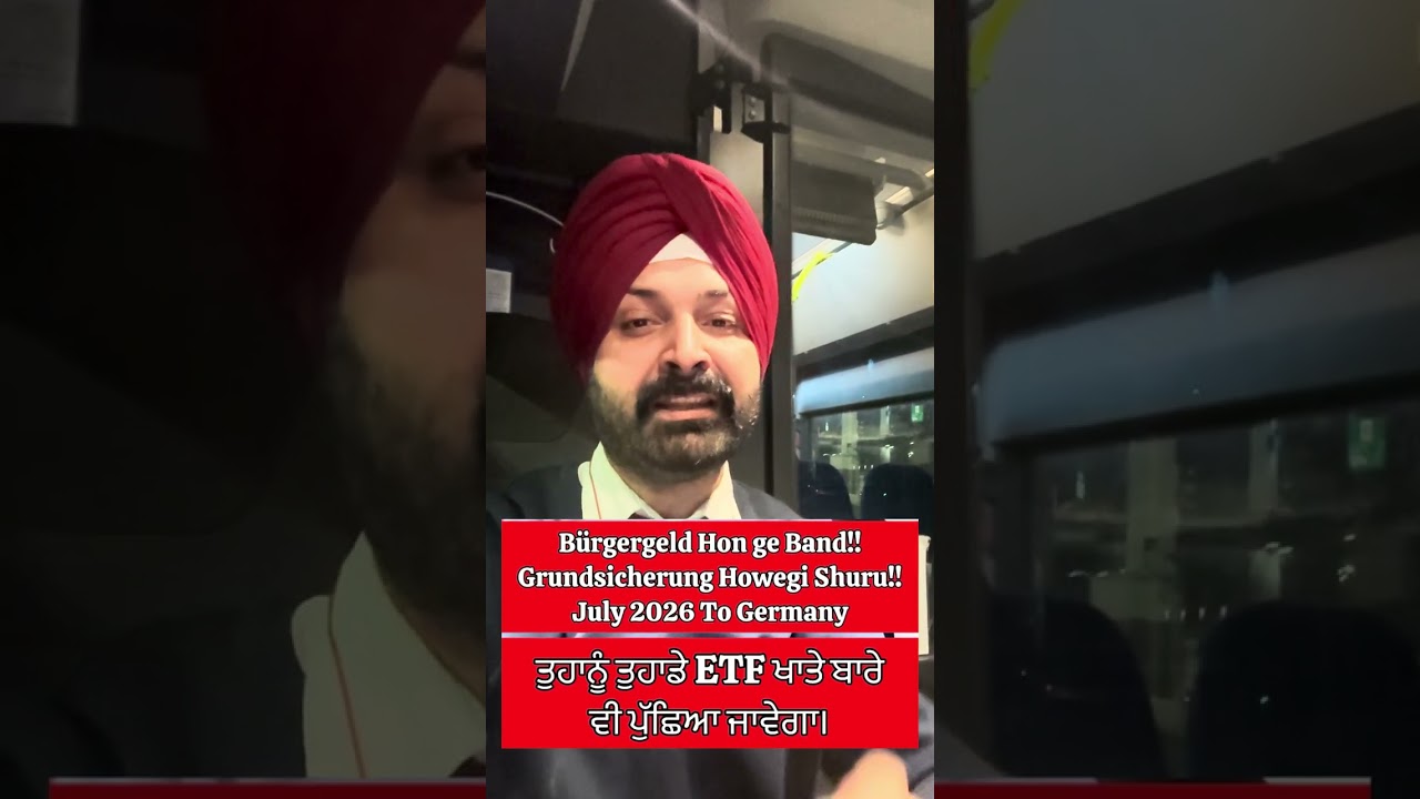 Bye Bye Bürgergeld Germany 