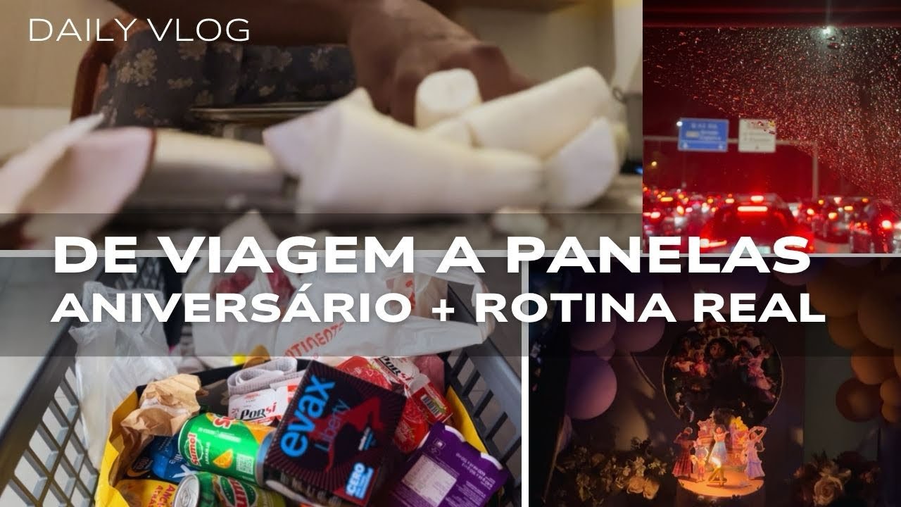 Viajámos 3 horas para um aniversário + rotina real de dona de casa no dia seguinte 🍲🛍️