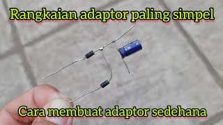 How to make a 12 volt 1 ampere adapter How to make a 12 volt 1 ampere adapter