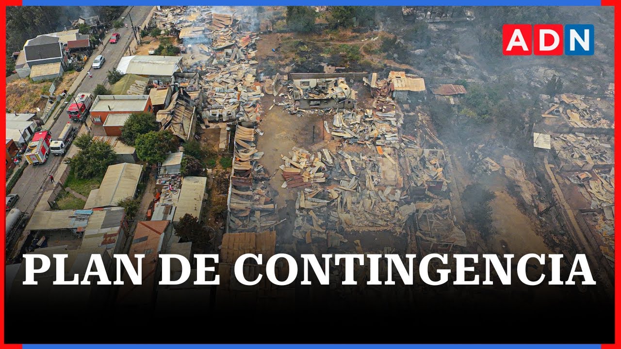 El plan de contingencia en las regiones afectadas por megaincendio forestal