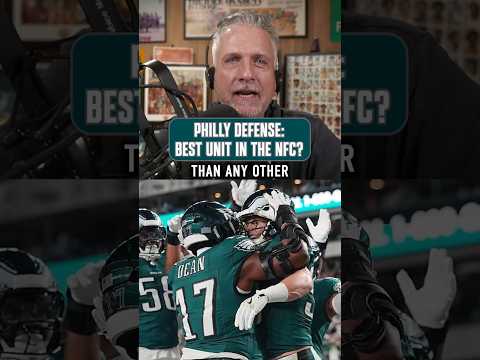 Bill believes Philly’s defense is better than any other unit in the NFC.