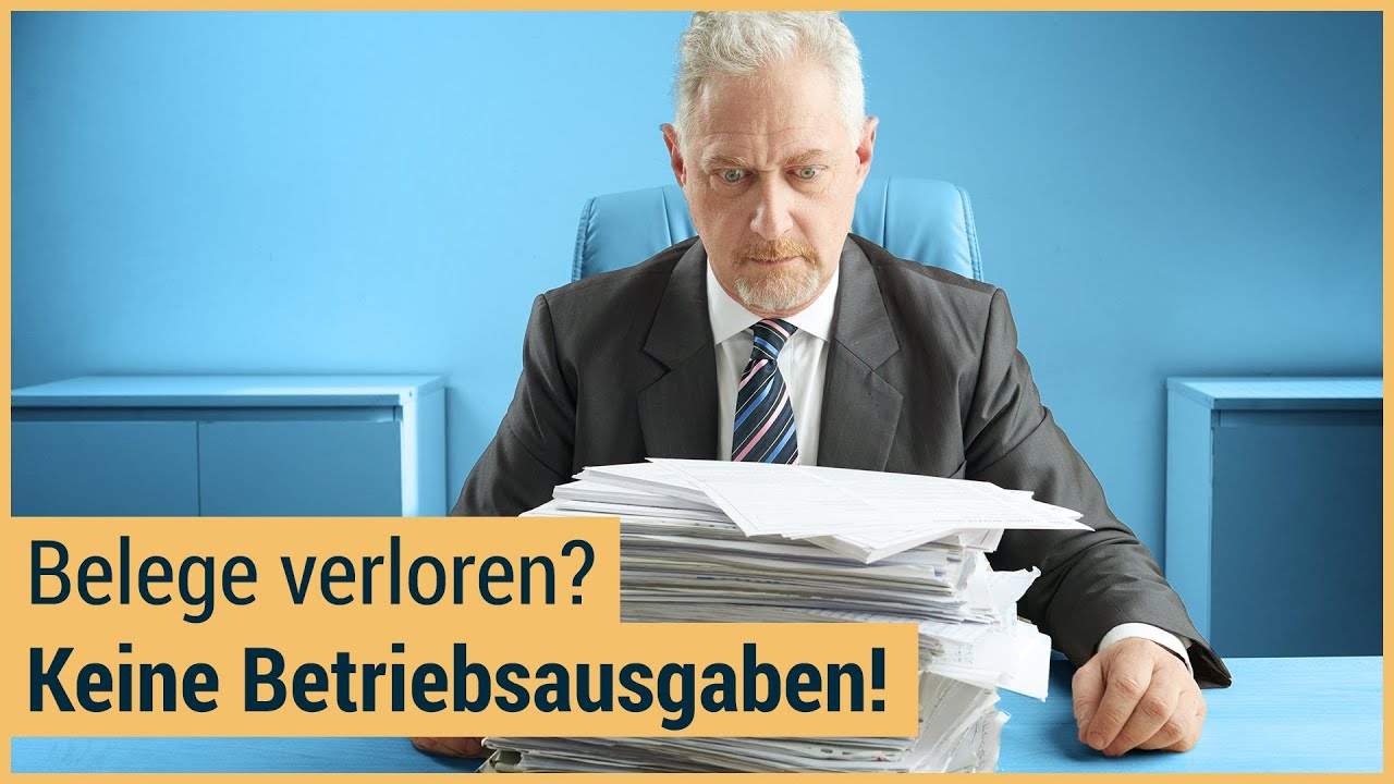 Fehlende Belege im Visier des Finanzamts: So kannst du dich schützen