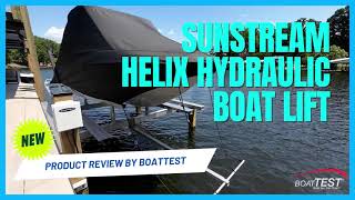 Sunstream  Helix Hydraulic Boat Lift Product Review by BoatTEST