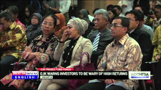 OJK to Increase Oversight of Nation's Investment Funds