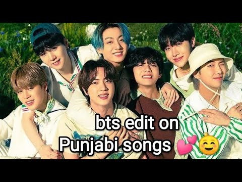 BTS TIK tok compilation video in PUNJABI song ☺️🎀WhatsApp status- BTS tik tok in hindi song