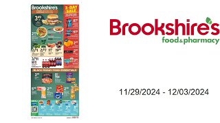 Brookshires Weekly Ad - 11/29/2024 - 12/03/2024
