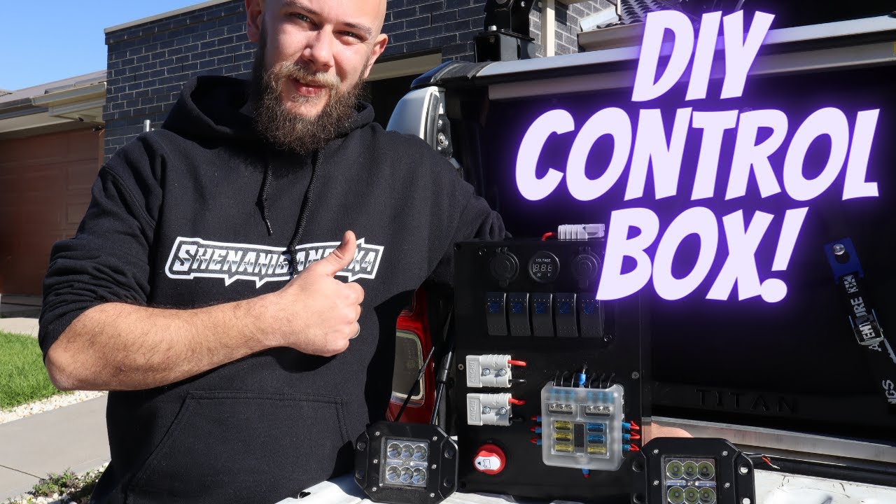 DIY 12v Control Box! | Fused Switch Panel and LED Wiring | Ford Ranger ...