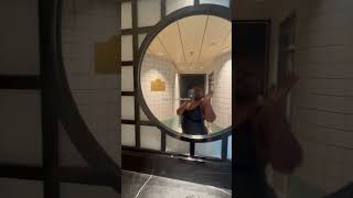 Complimentary sauna and steam room tour onboard the Sapphire Princess. #travel #cruise