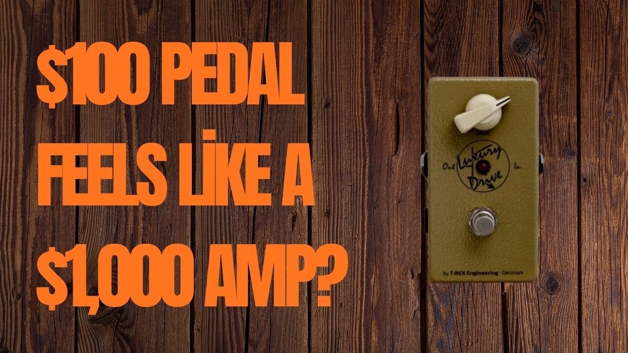This $100 Pedal Feels Like a $1,000 Amp?! – T-Rex Luxury Drive