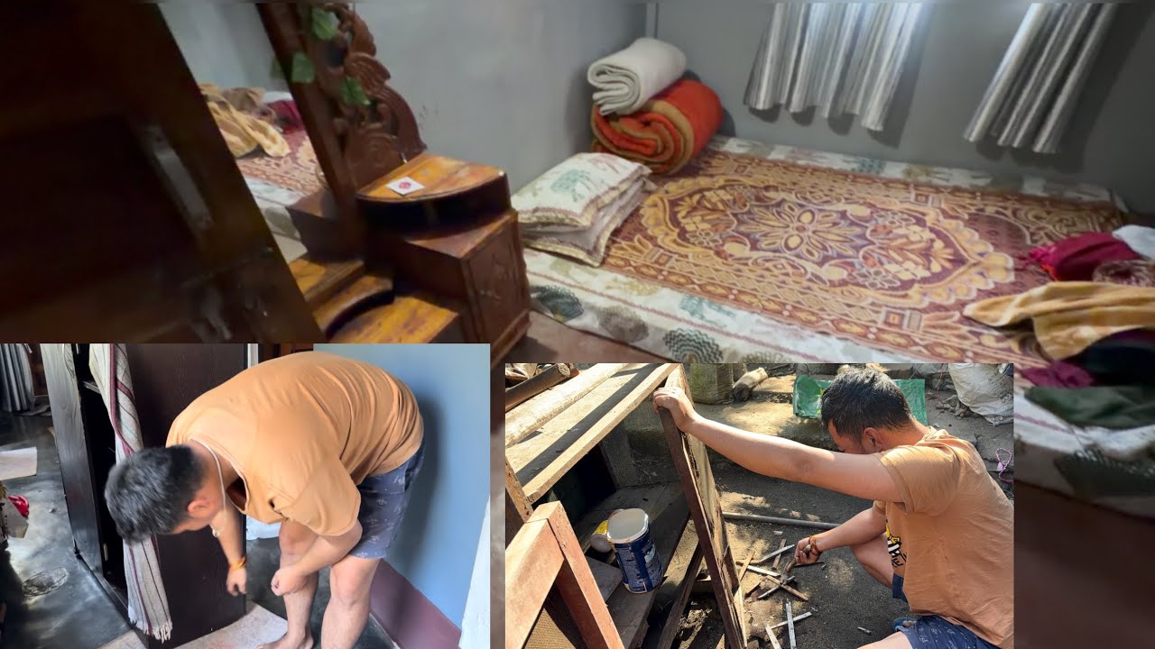 Sawan lai kam laga ko ris la boom vayo// Room rearrange pni vayo 🙏🏻🙏🏻