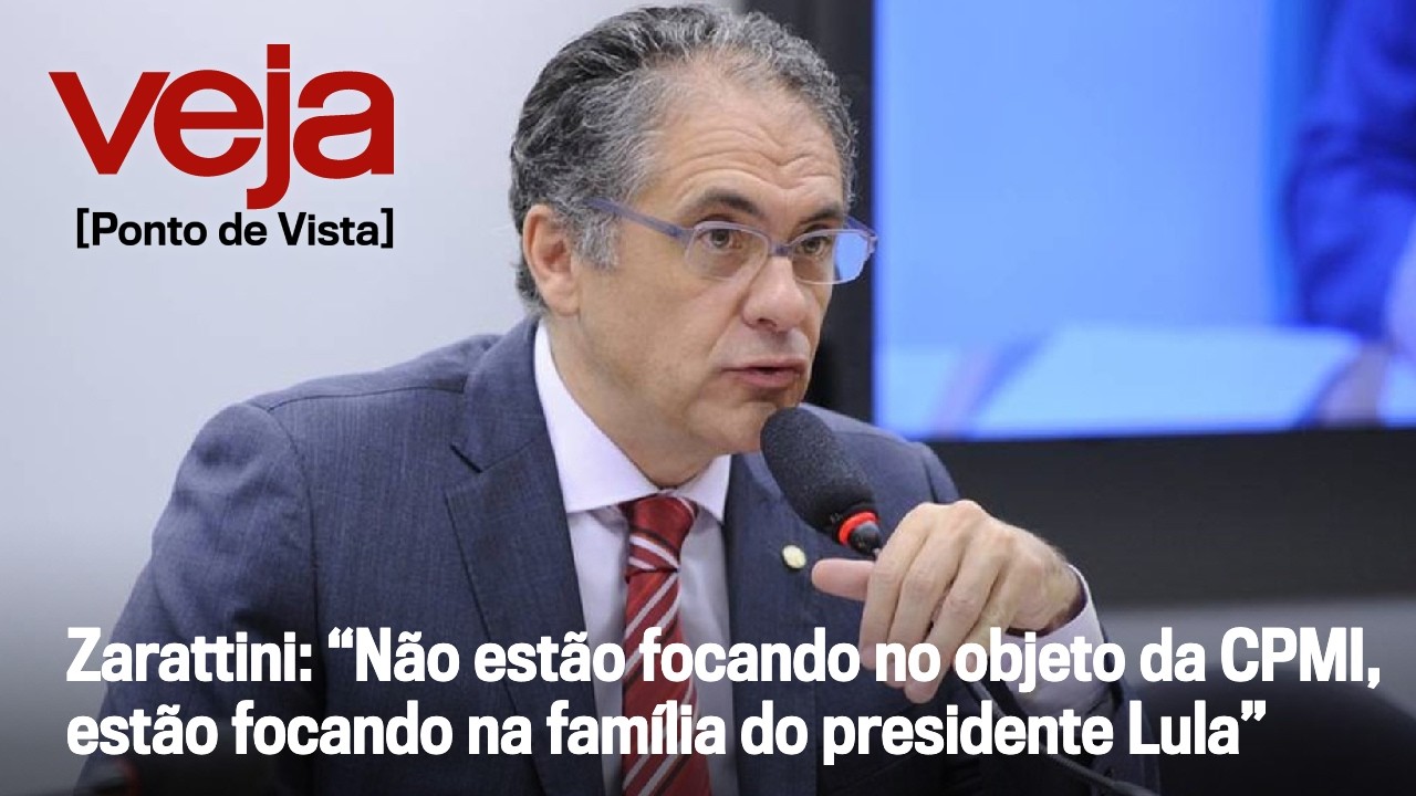 “Não estão focando no objeto da CPMI, estão focando na família do presidente Lula”, diz Zarattini