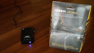 Uniden LRD450 / DFR3 Radar Detector Features & Overview screenshot 5
