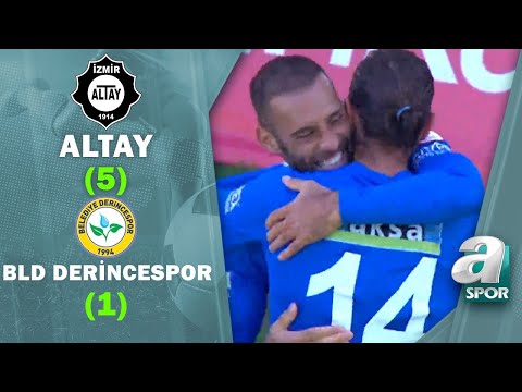 Altay 5 - 1 Belediye Derincespor Ziraat Türkiye Kupası 3. Tur Maç Özeti