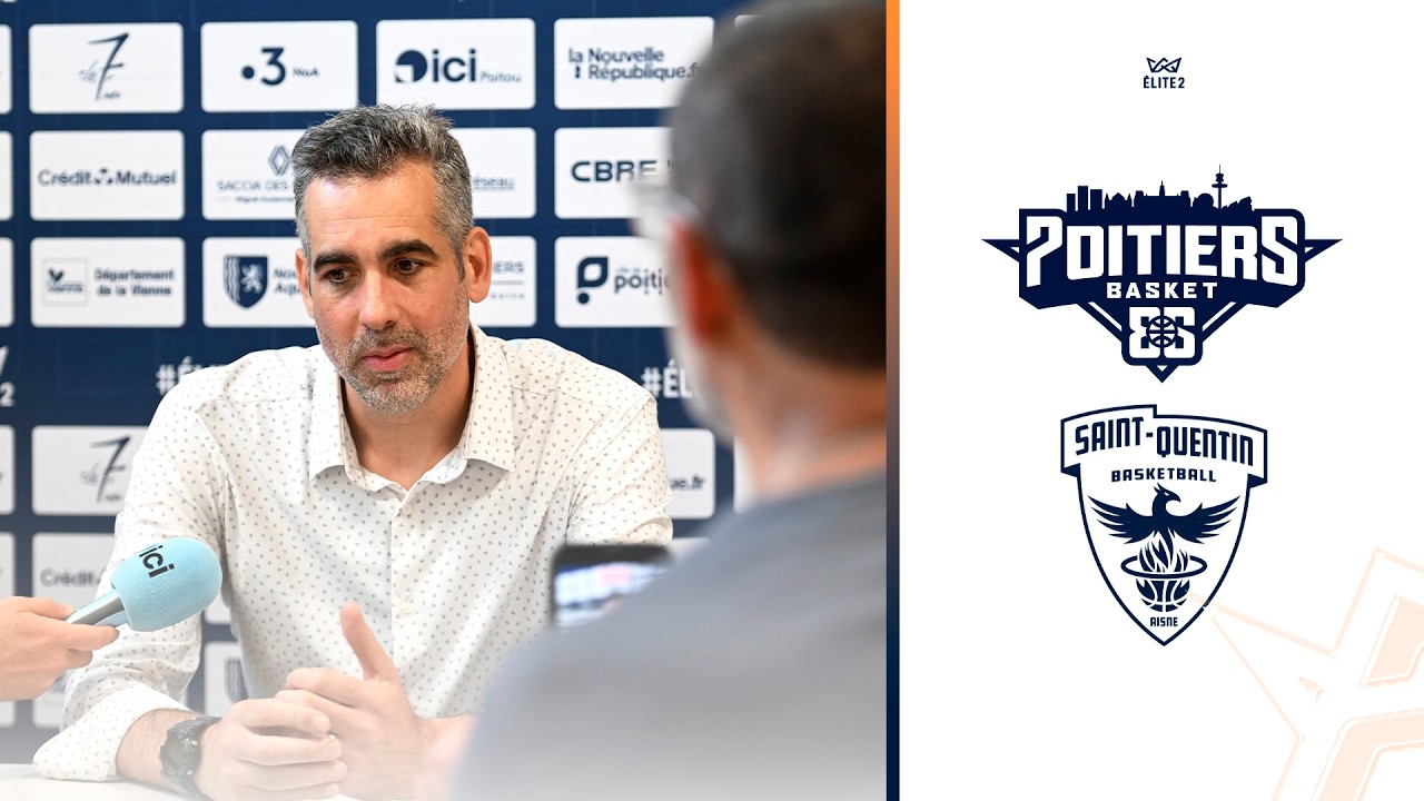 Conférence de presse - Poitiers vs SQBB - Élite 2 - 1/4 Playoffs Match 1