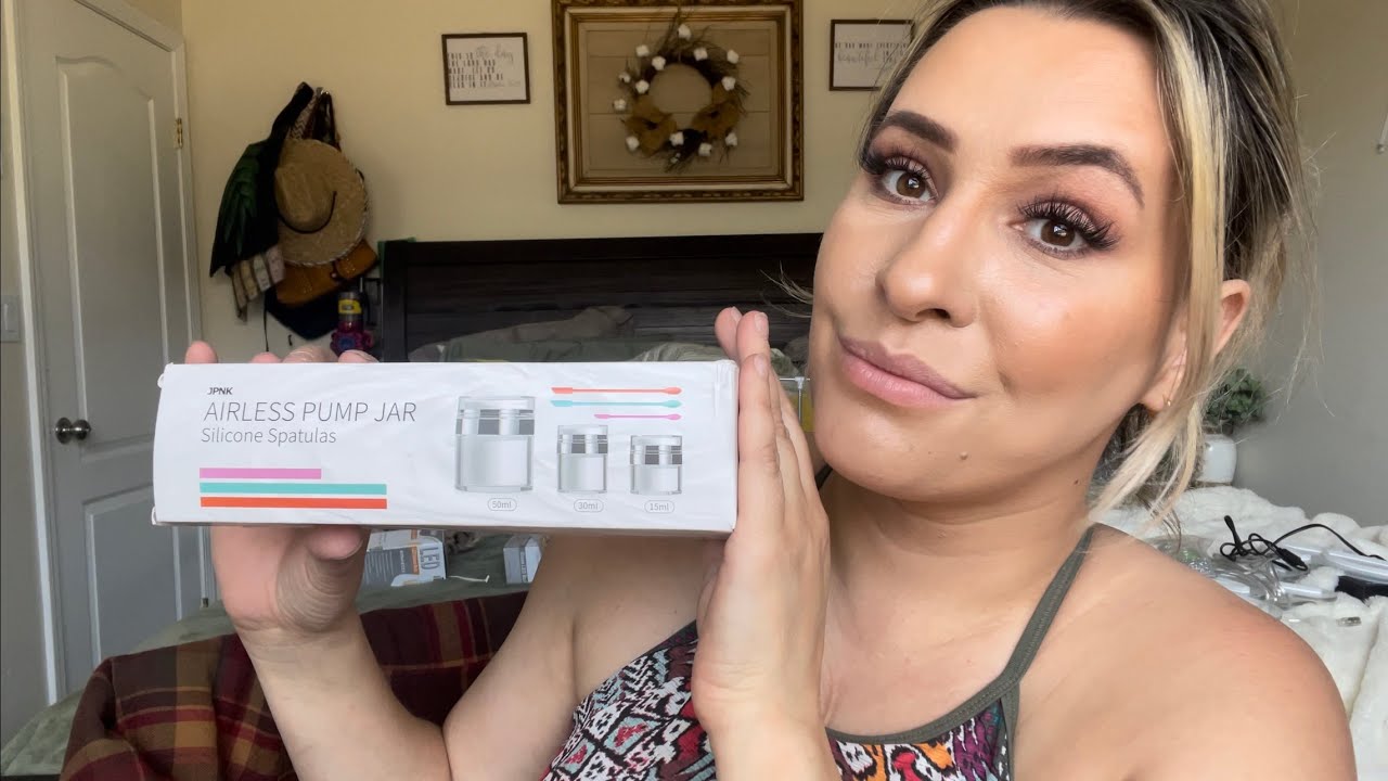 JPNK Airless Pump Jars Amazon Review