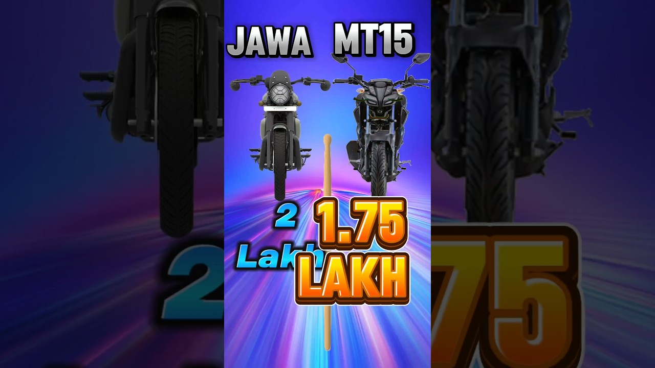 Jawa 42 vs MT15 