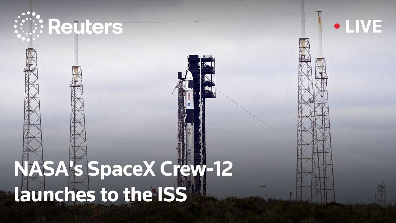 LIVE: NASA's SpaceX Crew-12 launches to the ISS